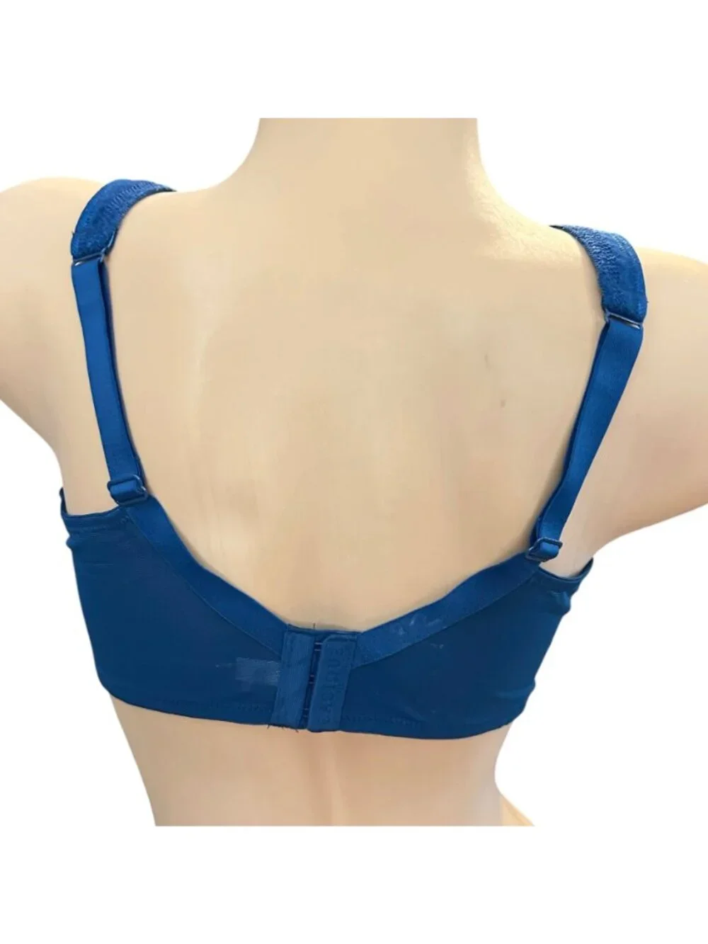 Cacique NWT Blue Modern Lace Underwire Bra 38D - Picture 3 of 9